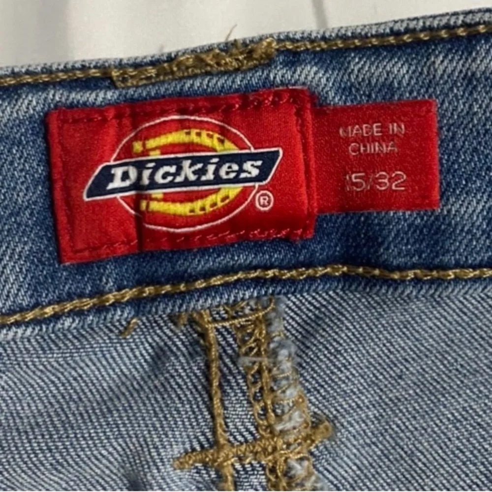 Dickies High Rise Cut-Off Jean Shorts